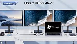 usb c docking station dual monitor 9