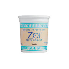 zoi greek yogurt vanilla 6 32oz