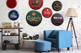 home bar wall decor design corral