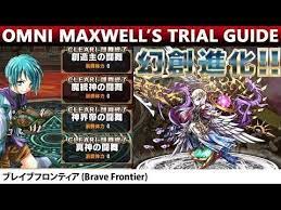 Images will load progressively.) compare units. Strategy Zone Trial The Creation God Maxwell Non Cheese Guide Bravefrontier