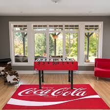 enjoy coca cola area rug 5 x7