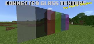 connected glass texture minecraft pe