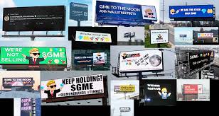 Billboard is a registered trademark of billboard ip holdings, llc. Here S A Collage Of Highway Billboards Around The Country Purchased By Wallstreetbets Gamestop Investors Not The Bee