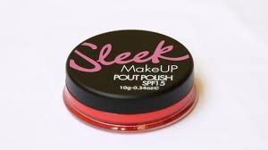 sleek makeup electro peach pout polish