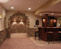 Image Result For Stack Stone Half Wall