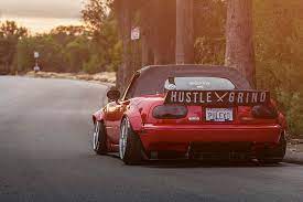 Hd wallpapers and background images Hd Wallpaper Miata Mazda Mx 5 Mx5 Widebody Rocket Bunny Los Angeles Wallpaper Flare
