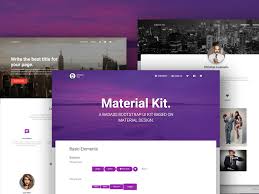 8 best material design bootstrap themes