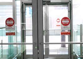 Glass Door Do Stock Adobe Stock
