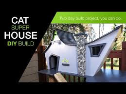 Diy Outdoor Cat House Build