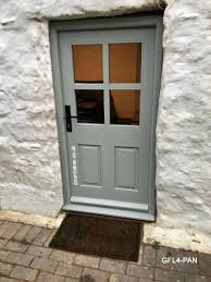 Oak Doors Glazed Framed Ledged