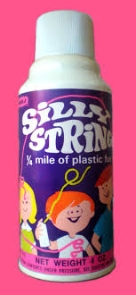silly string in the 70s it wasn t a