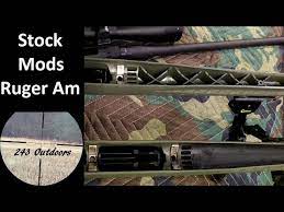 stock modifications for the ruger