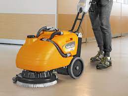floor cleaning machines for oil stained
