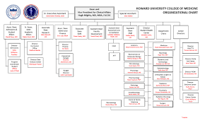 Org Chart Png Howard University College Of Medicine
