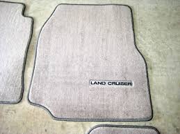 toyota land cruiser floor mats gray