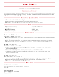 Catering resume sample one is one of three resumes for this position that you may review or download. Professional Food Service Resume Examples Livecareer