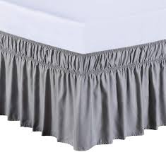 bed skirt three fabric sides