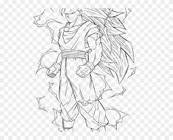 Download and print these dragon ball z gohan coloring pages for free. Vegeta Super Saiyan 3 Coloring Pages Dragon Ball Full Dragon Ball Z Vegeta Coloring Pages Clipart 3888736 Pikpng