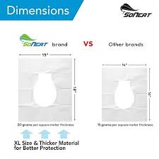 Disposable Toilet Seat Covers 100 Ct