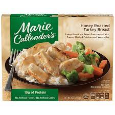 Really, the pot pie came down to the crust. Honey Roasted Turkey Breast Marie Callender S