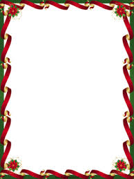 Gold And Red Ribbons Line The Sides Of This Free Printable