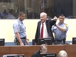 Ratko Mladić Thrown Out of Court for Shouting Before Conviction
