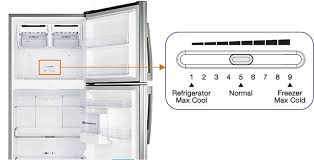 Initially, both compartments temperatures are set mid position automatically. Setting The Temperature In Samsung Frost Free Refrigerator Samsung India
