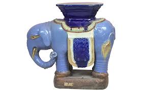 Vintage Elephant Garden Stools