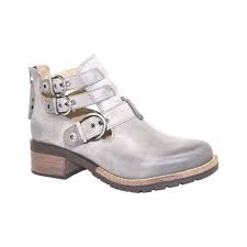 Womens Dromedaris Kelsy Boot Size 39 M Grey Soft Waxy Leather