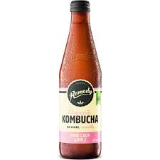 Yes, you can make it virgin! Remedy Kombucha Pink Lady Apple 330ml Woolworths