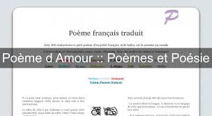 poème d amour poèmes et poésie auteur