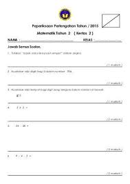 Savesave ujian matematik tahun 3 for later. Bermacam Macam Rpt Matematik Tahun 3 Yang Dapat Di Download Dengan Segera Pekeliling Terbaru Kerajaan