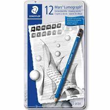 The staedtler mars lumograph comes in two set sizes, 12 and 24, you can also purchase the pencils individually and you can also purchase the pencils in sets of 12, for example, if you found yourself. Staedtler Mars Lumograph Softlead Pencil Set 12 Hardnesses
