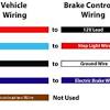 Wiring diagrams for trailer brakes. 3