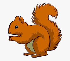 red squirrel clip art - Clip Art Library