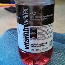 calories in glaceau vitamin water x