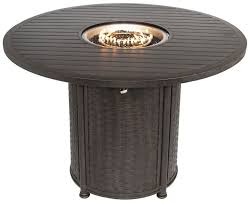 Outdoor Patio 60 Round Bar Height Fire