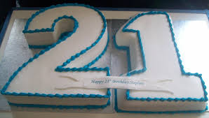 Fashion and style is a great theme for young ladies so you can choose a cake with their favorite fashion brand. 21st Birthday Cake Boy Man Male Numerals Reids Highland Fare Flickr