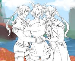 #ffxiv #ffxiv art #crystal exarch #graha tia #wol x exarch #wol x g'raha tia #ff14 #ff14 art #my ship in 5 minutes #their dynamics are hilarious #how the turns have tabled #small detour from commissions #ive been meaning to draw more of them #my pacing is terrible #new years resolution #better time management Eemamminy Art Tumblr Posts Tumbral Com