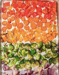 To make, cut up some red and yellow bell peppers, broccoli, cauliflower, carrots, potatoes, and red onions. What To Serve With Meatloaf 32 Sides To Try Purewow
