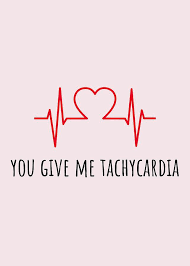 Send to email or facebook · printable · customizable Medical Valentine S Day Card Cute Medical Valentine Card For Doctor Or Med Student Tachycardia Digital Art By Joey Lott