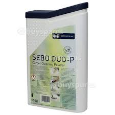 sebo duo p cleaning powder spares