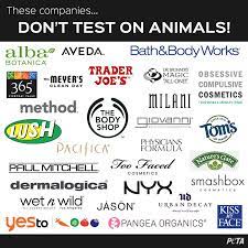 your guide to vegan cosmetics lists