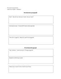 Essay Outline Example  Support Farming Techniquessupport Types Of    