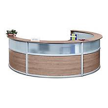 Before their eyes are bedazzled with the plush interiors of your lounge. Reception Area Desks Officefurniture Com