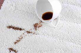 get rid of coffee stains on carpet