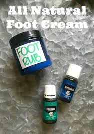 homemade foot cream with coconut oil