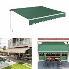 Outdoor Patio Retractable Awning Canopy