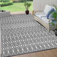 genimo patio outdoor rug plastic