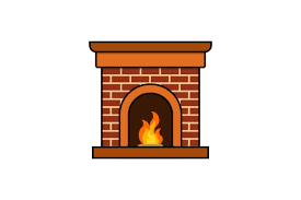 Classic Fireplace Icon